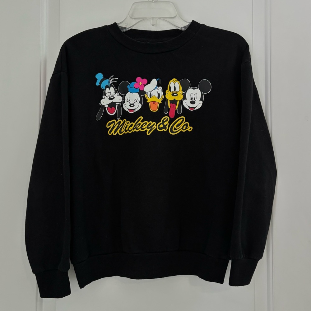 Disney Mickey & Co Black Sweatshirt